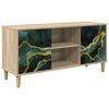 vidaXL TV-skap WIJHE 102 x 33 x 50 cm Sonoma Konstruert tre
