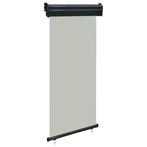 vidaXL Sidemarkise for balkong 80x250 cm gr&aring;