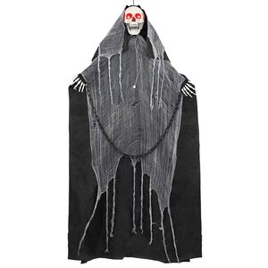 vidaXL Hengende Halloween-figur (Mannen med lj&aring;en) SPOOKA Svart