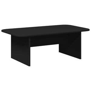 vidaXL Kaffebord Svart 93 x 53 x 33 cm Konstruert tre