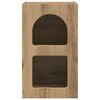 vidaXL Nattbord Artisan Eik 29,5 x 33,5 x 50 cm Konstruert tre