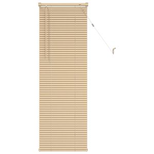 vidaXL Venetiansk persienne Lys Brun med M&oslash;nster 150 x 40 cm 25 mm PVC