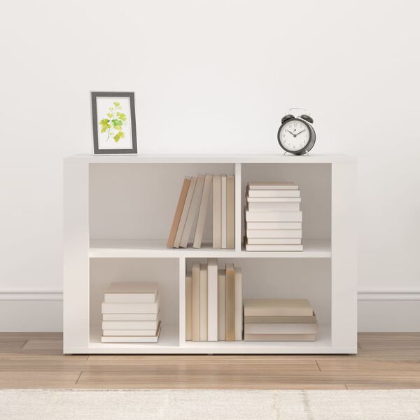 vidaXL Skjenk hvit 80x30x54 cm konstruert tre