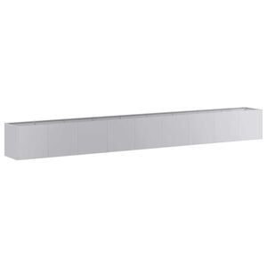 vidaXL Plantekasse 360x40x40 cm galvanisert st&aring;l