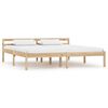 vidaXL Sengeramme heltre furu 160x200 cm