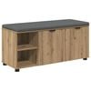 vidaXL Gangbenk Artisan Eik 100 x 38 x 46 cm