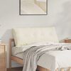 vidaXL Bakputen Krem 120 x 50 cm Corduroy stoff