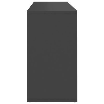 vidaXL Skobenk grå 103x30x54,5 cm sponplater