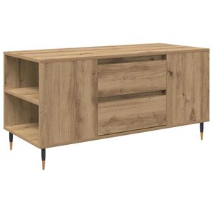 vidaXL Kaffebord Artisan Eik 102 x 44,5 x 50 cm Konstruert tre