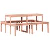 vidaXL Piknikbord 160x134x75 cm heltre douglasgran