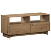 vidaXL TV-benk 90 x 34.5 x 40 cm Artisan eik Konstruert tre