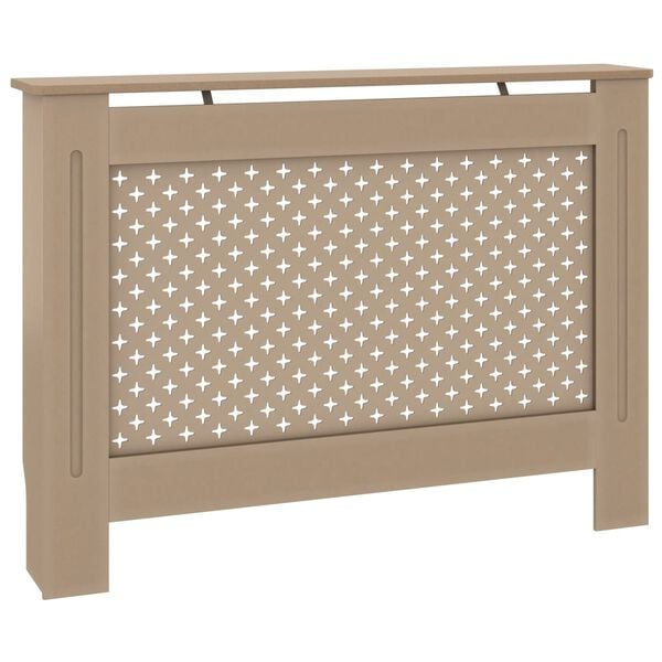 vidaXL Radiatordeksel 112x19x81,5 cm MDF