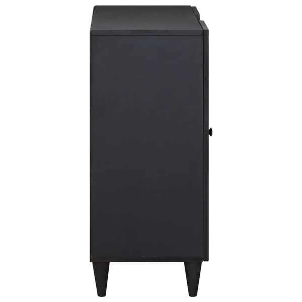 vidaXL Oppbevaringsskap Flerfarget 90 x 33,5 x 75 cm Massiv mango tre