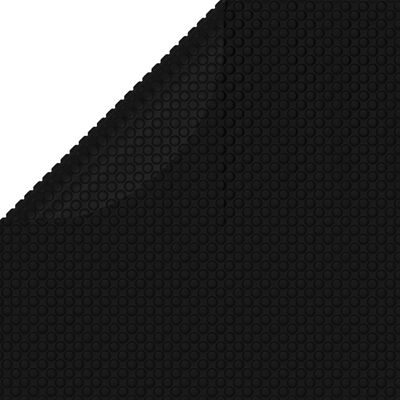 vidaXL Bassengtrekk svart 549 cm PE