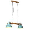 vidaXL Hengelampe 25 W denimbl&aring; 85x28x109 cm E27