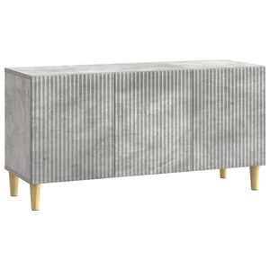vidaXL TV-skap Betonggr&aring; 99 x 34,5 x 50 cm Konstruert tre
