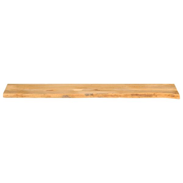 vidaXL Bordplate levende kant 160x30x2,5 cm heltre mango