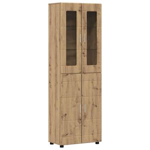 vidaXL H&oslash;yskap FLORIN Artisan Eik 60 x 35 x 182 cm Konstruert tre