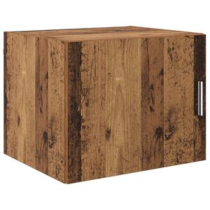 vidaXL Veggskap Gammelt tre 50 x 42.5 x 40 cm Konstruert tre