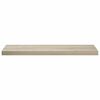 vidaXL Flytende vegghyller 4 stk eik 90x23,5x3,8 cm MDF