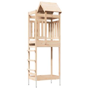 vidaXL Leket&aring;rn Brun 52,5 x 85 x 238 cm Massiv furu