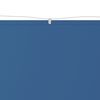 vidaXL Vertikal markise blå 60x270 cm oxfordstoff