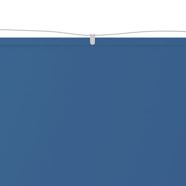 vidaXL Vertikal markise blå 60x270 cm oxfordstoff