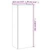 vidaXL Vegghengt TV-benk hvit 40,5x30x102 cm konstruert tre