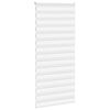 vidaXL Sebragardin hvit 115x230 cm stoff bredde 110,9 cm polyester