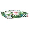 vidaXL Pallepute flerfarget 60x60x8 cm oxfordstoff