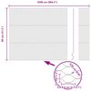 vidaXL Gjerdep&aring;le s&oslash;lv 50 x 0,8 m (36 mm mesh) St&aring;l