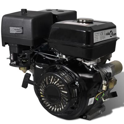 vidaXL Bensinmotor 15 HP 11 kW svart