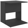 vidaXL Sidebord gr&aring; 45x45x48 cm konstruert tre