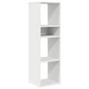 vidaXL Bokhylle hvit 34x31x112 cm konstruert tre
