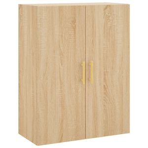 vidaXL Veggskap sonoma eik 69,5x34x90 cm