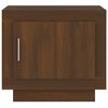 vidaXL Salongbord brun eik 51x50x45 cm konstruert tre
