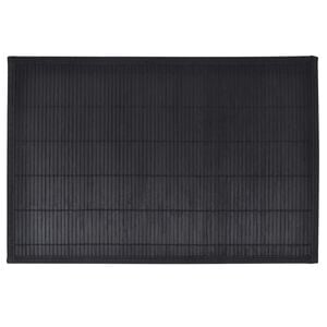 6 Bambus kuvertbrikker 30 x 45 cm, svart