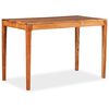 vidaXL Spisebord heltre 118x60x76 cm