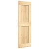 vidaXL Skyved&oslash;r NARVIK Naturlig og svart 70 x 210 cm (152,5 cm)