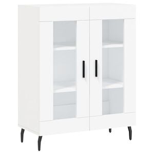 vidaXL Skjenk hvit 69,5x34x90 cm konstruert tre