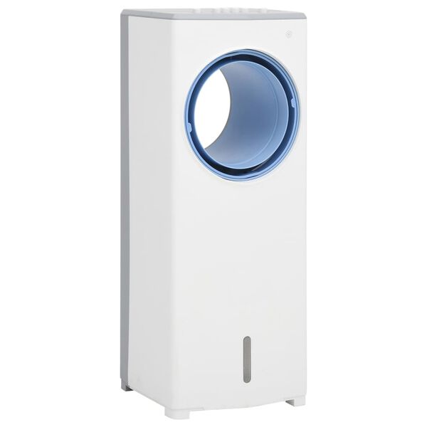 vidaXL 3-i-1 Bærbar luftkjøler hvit 264x255x680 mm 80 W