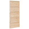 vidaXL L&aring;ved&oslash;r 90 x 2,5 x 208 cm Heltre furu Naturlig