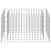 vidaXL Gabion h&oslash;ybed galvanisert st&aring;l 90x50x50 cm