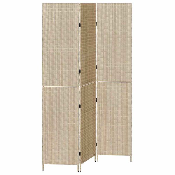 vidaXL Romdeler Beige 146 x 200 cm polyrotting