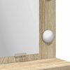 vidaXL Sminkebord med skuff Sonoma eik 50 x 41 x 135 cm Konstruert tre