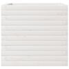 vidaXL Plantekasse hvit 50x50x45,5 cm heltre furu