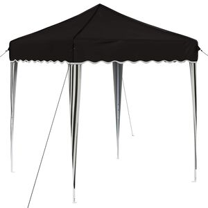 vidaXL Pop-up Festtelt Svart 195 x 195 x 245 cm Oxford Stoff