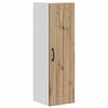 vidaXL Veggskap LUCCA Artisan eik 30 x 31 x 100 cm Konstruert tre