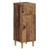 vidaXL Baderom Oppbevaringsskap DELFT Gammelt tre 30 x 31 x 80 cm
