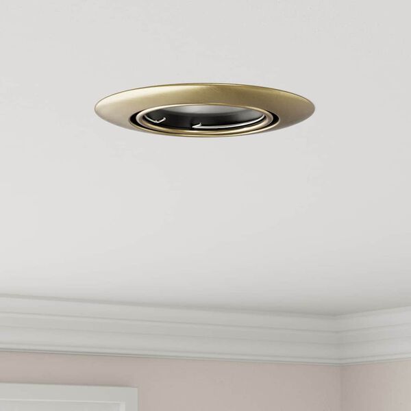 vidaXL Spotlight 24 pcs Messing 9 x 9 x 2.5 cm Metall